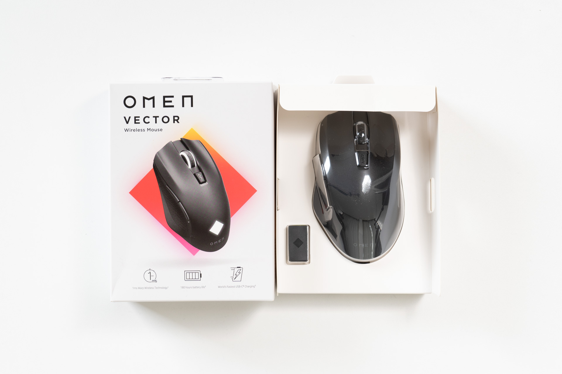 OMEN VECTOR Wireless Mouseレビューメーカー製のワイヤレスゲーミング