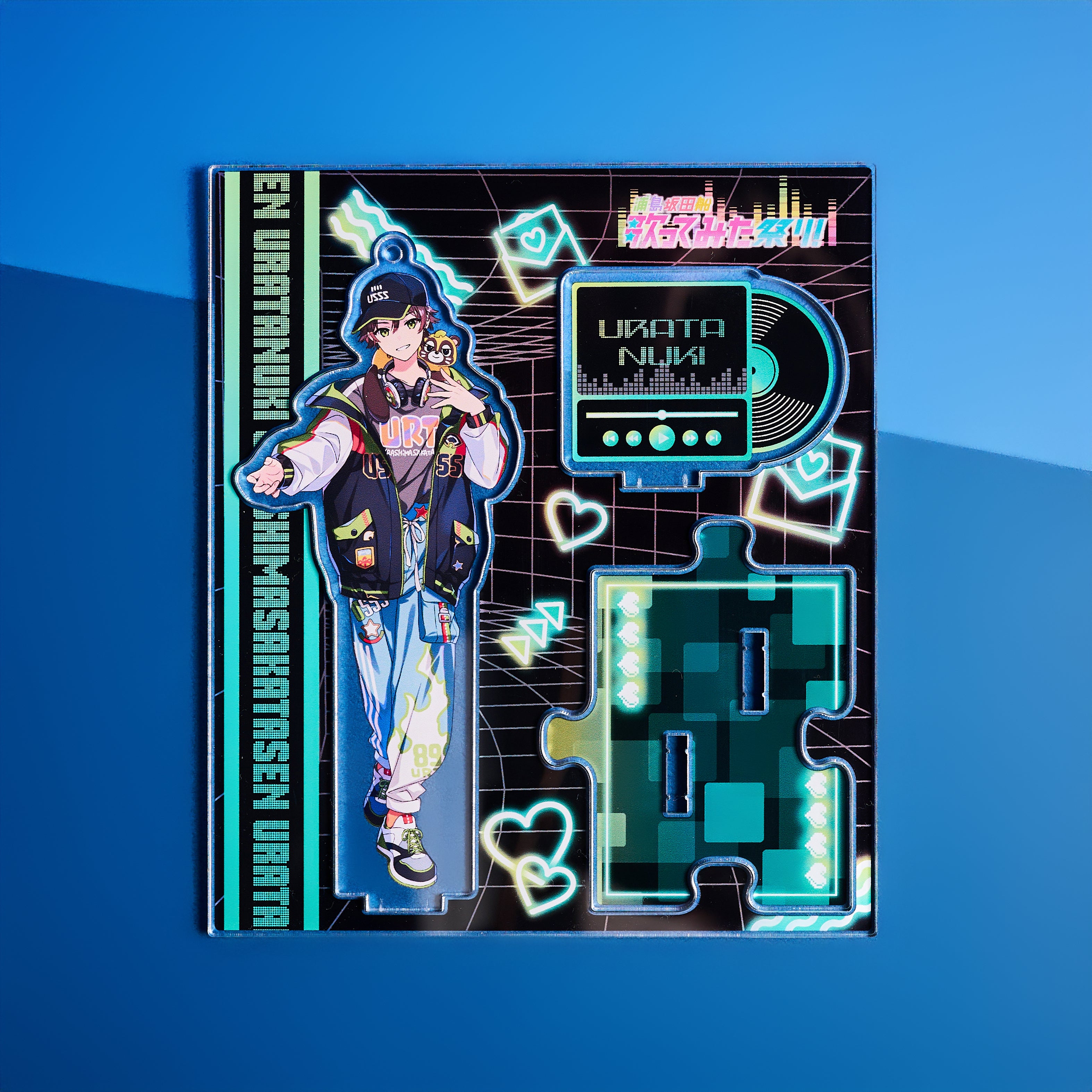 アクリルスタンド うらたぬき（浦島坂田船歌ってみた祭り！） – 浦島