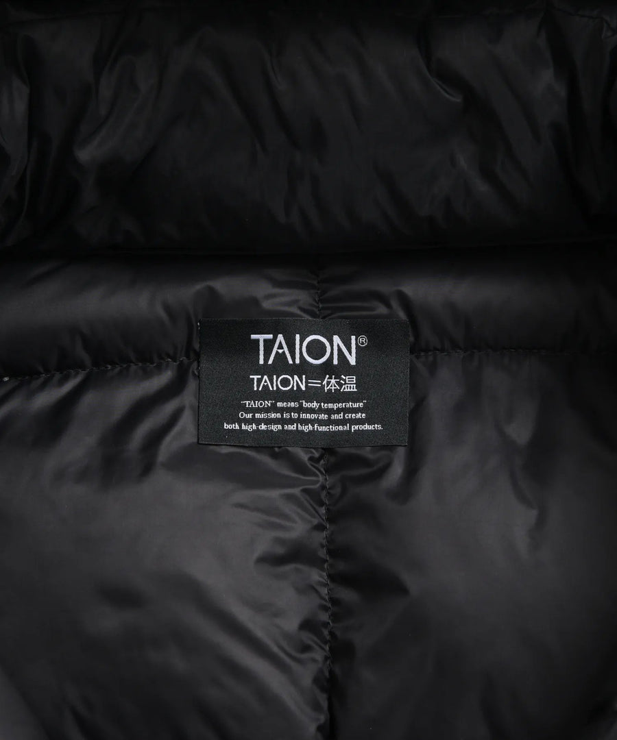 TAION〉[UNISEX] スポーツ ダウンベンチコート(TAION-126WZXST-LONG