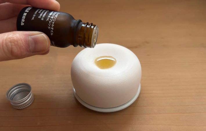 まずは5滴垂らしてみて！」無印のアロマストーンをおうちで使ってみる