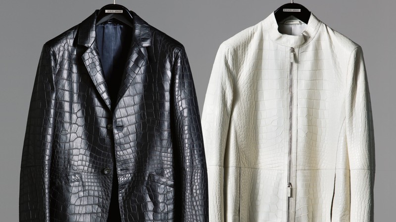 注目】 「ジョルジオ アルマーニ」の2000万円超え! クロコジャケット