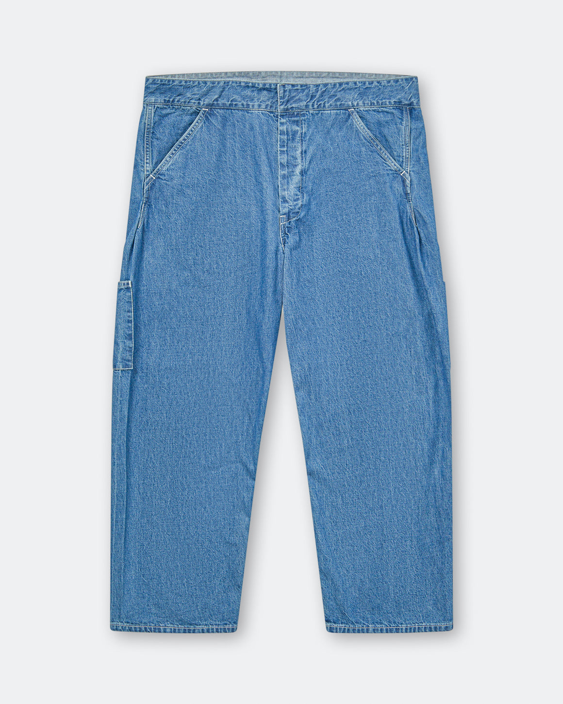 Unlikely - Chopped Coverall Bottoms - Used Indigo | UP THERE
