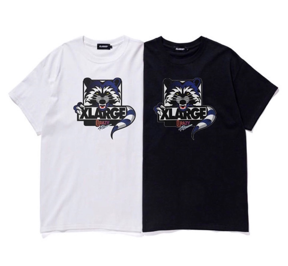 XLARGE®︎ × Crazy Raccoon】最新コラボTシャツが9月28日に限定発売