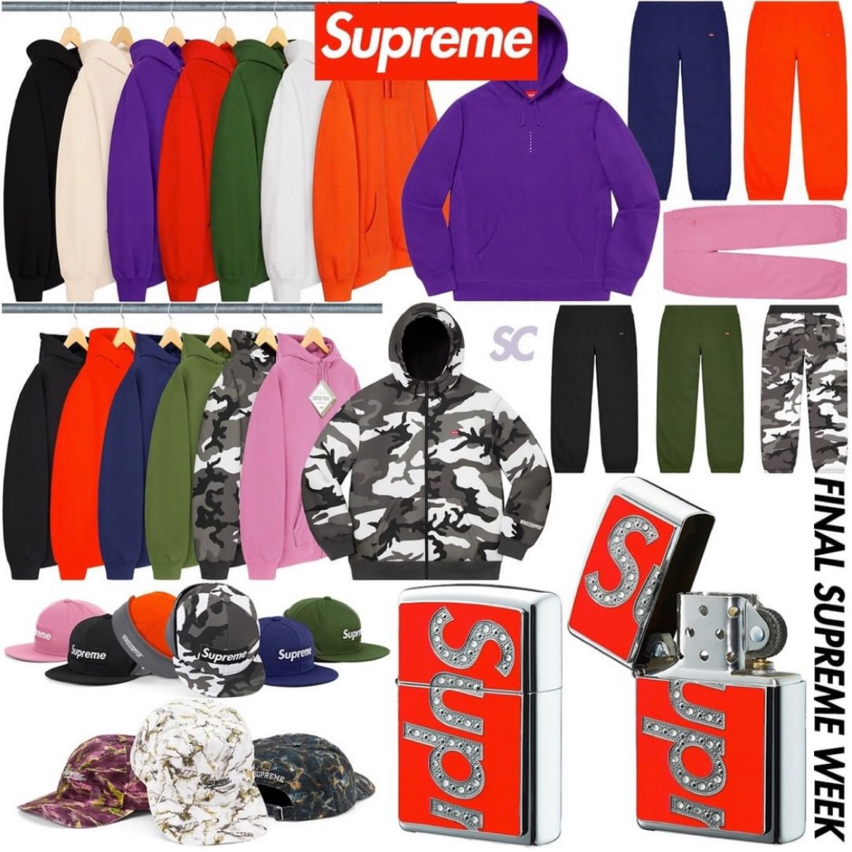 Supreme】2020FW Week18 国内12月26日に発売予定 全商品一覧 価格など