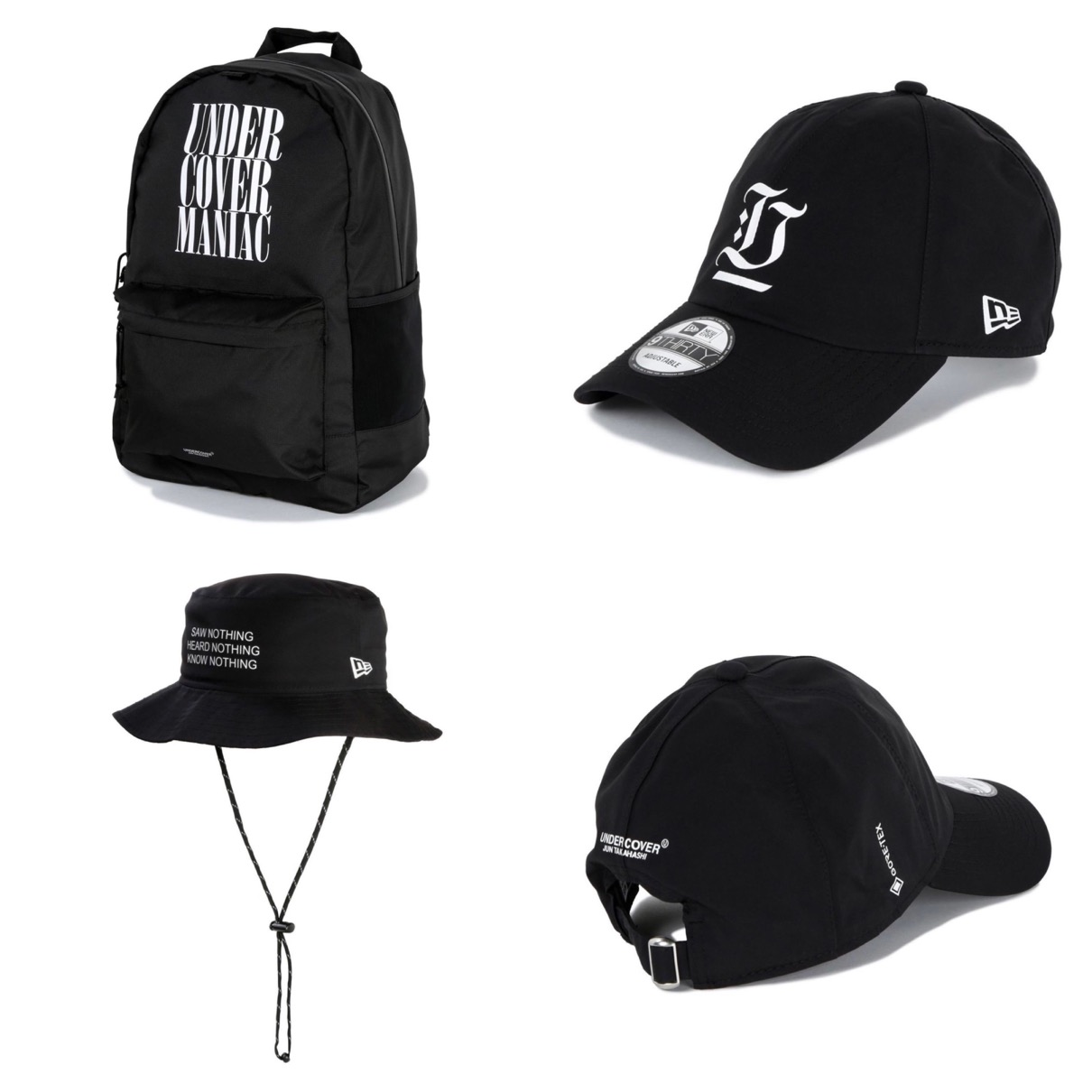 New Era®︎ × UNDERCOVER】コラボアイテムが国内5月12日/5月13日に発売