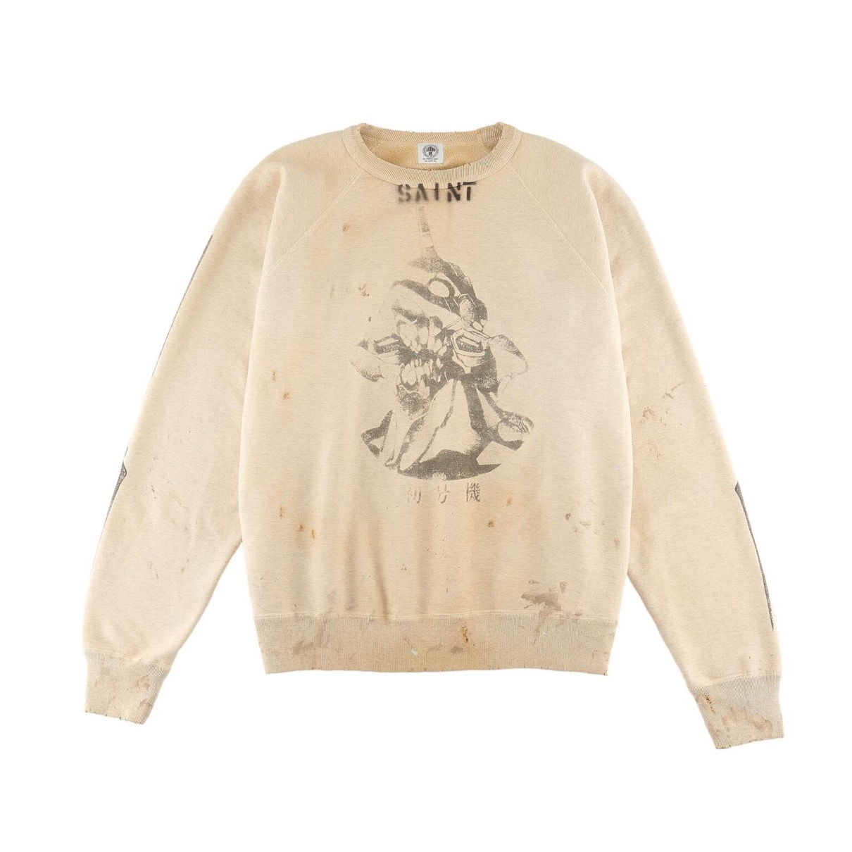 SAINT Mxxxxxx × エヴァンゲリオン コラボ スウェットシャツが国内10月