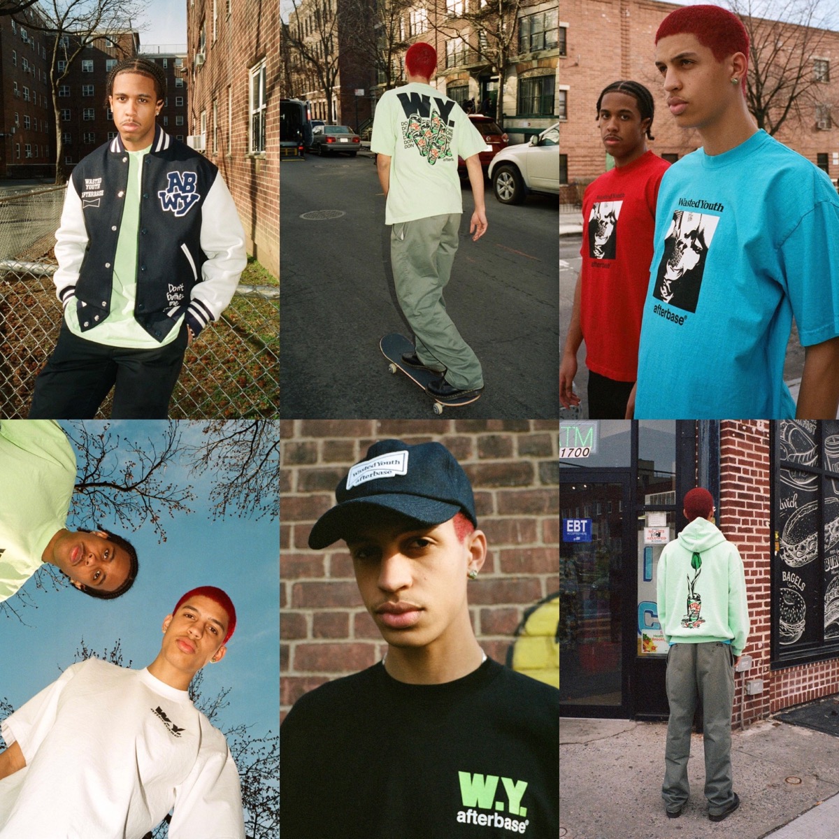 Wasted Youth × afterbase® 最新コラボアイテムが国内2月27日／2月28日