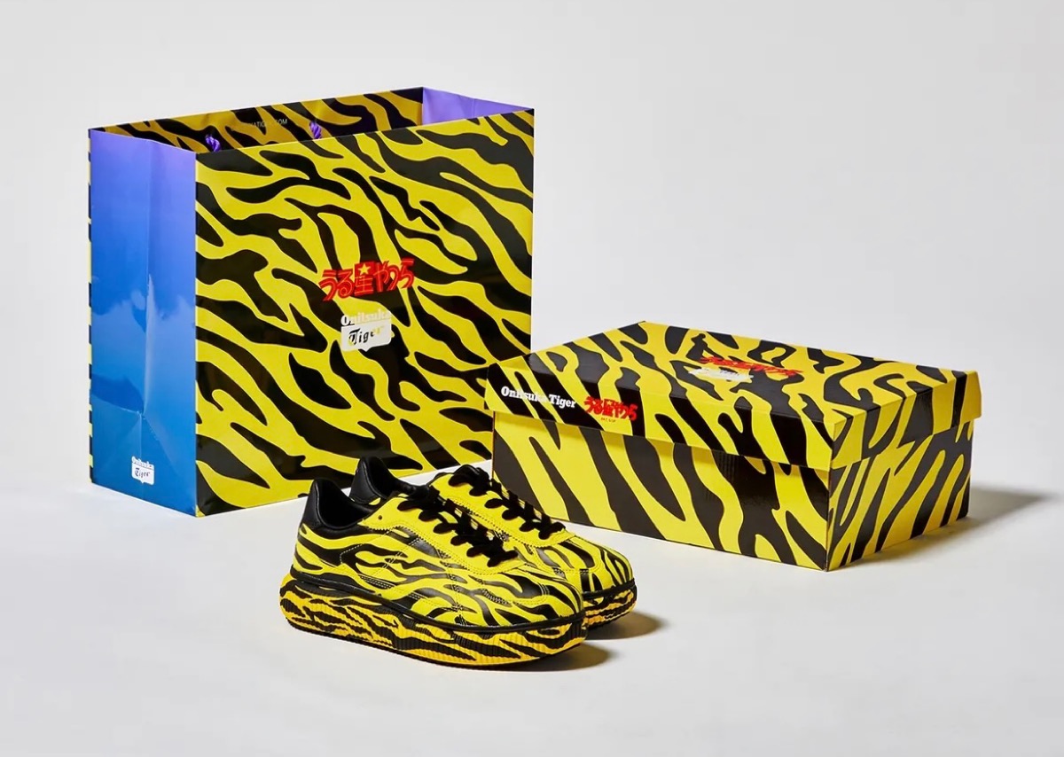 うる星やつら × ONITSUKA TIGER 世界700足限定の虎柄コラボスニーカー