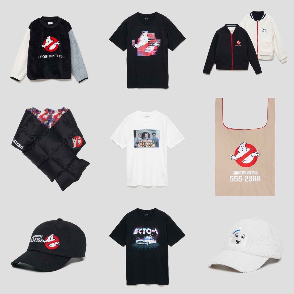 ゴーストバスターズ × graniph コラボコレクションが国内12月12日より