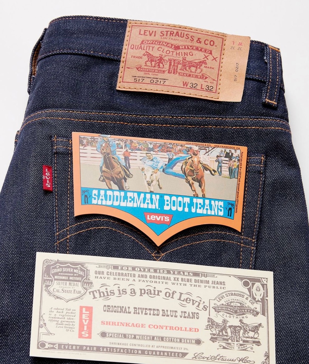 Levi's® Vintage Clothing 1970s 517™ ブーツカットデニムが国内1月26