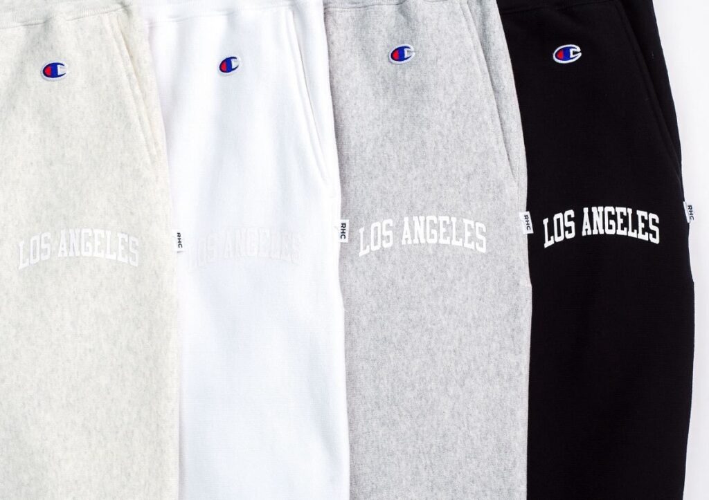 Champion for RHC Ron Herman の新作別注スウェット＆パンツが国内1月6