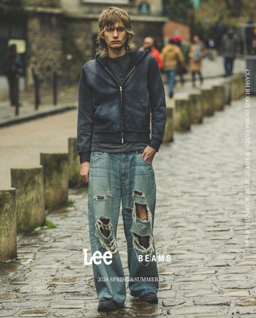 Lee × BEAMS 別注クラッシュデニム第2弾が国内3月16日より発売 | UP TO