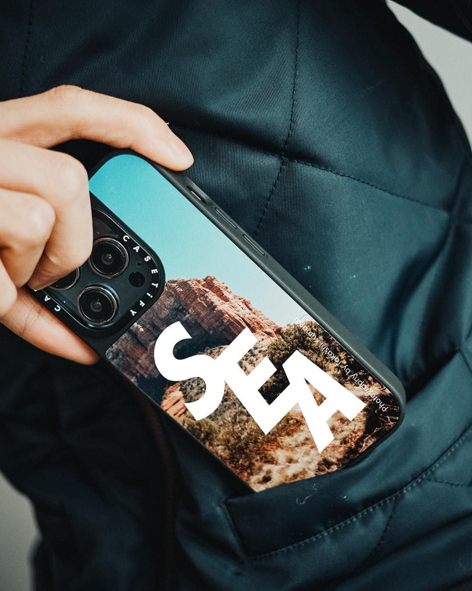 CASETiFY × WIND AND SEA 新作コラボコレクションが国内4月19日より