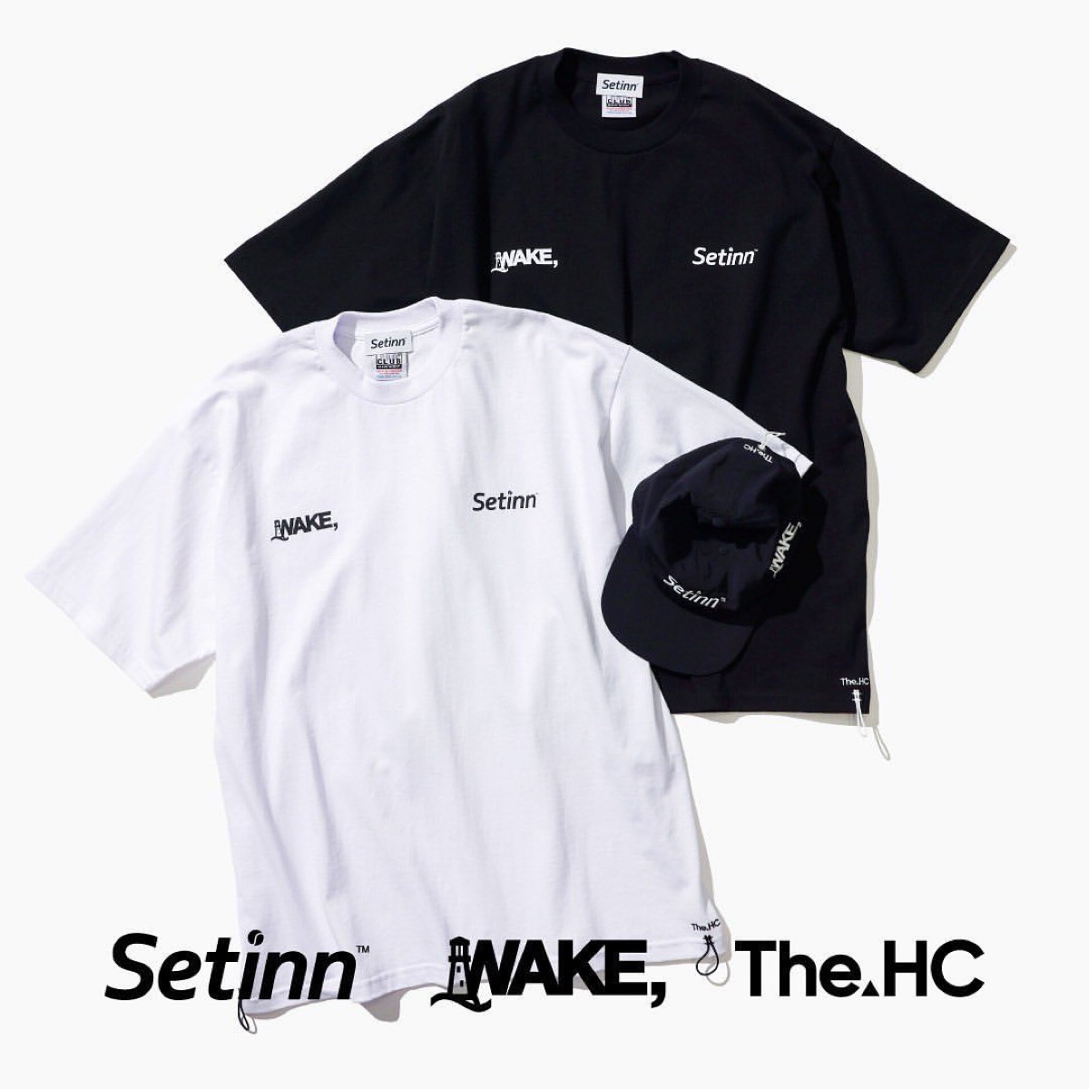 Setinn × WAKE. × The Hermit Club コラボアイテムが国内5月31日より