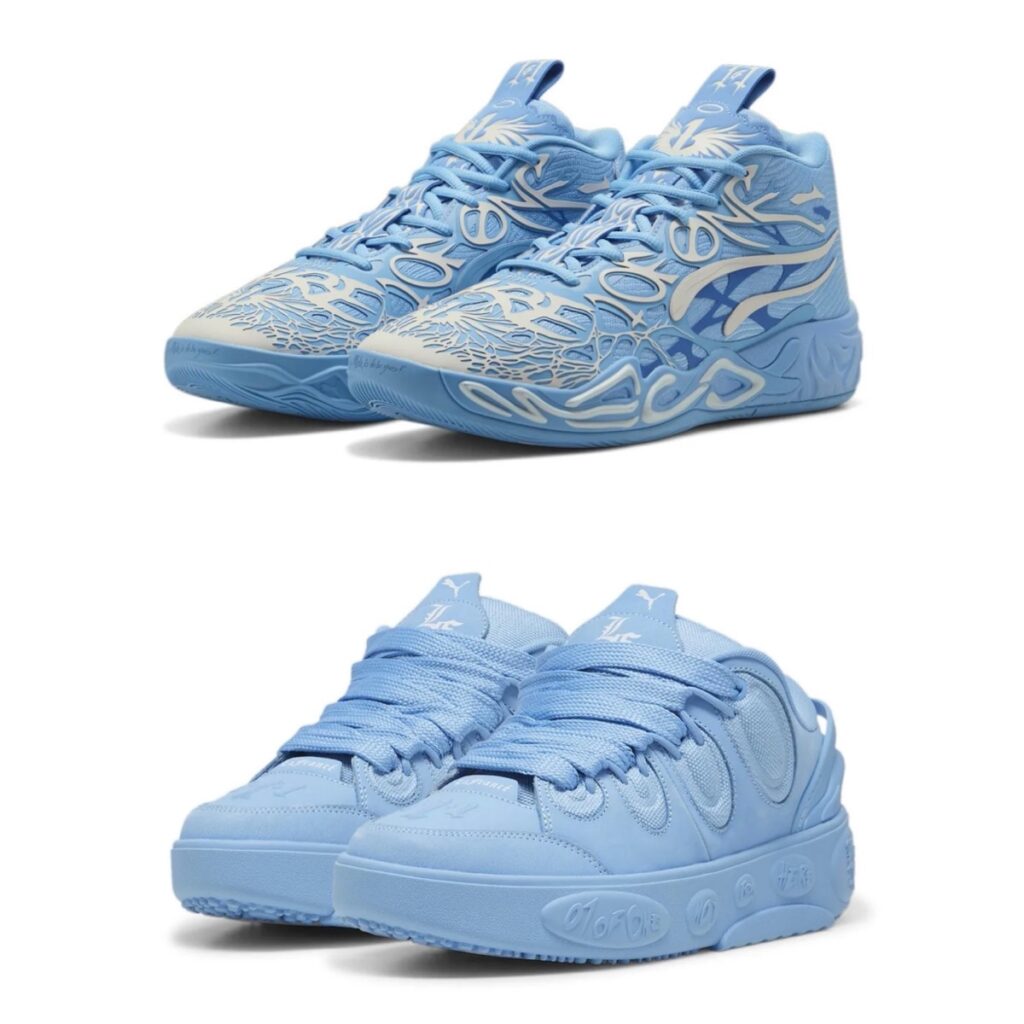 LaMelo Ball × Puma MB.04 & LaFrance “Team Light Blue”が国内9月12日