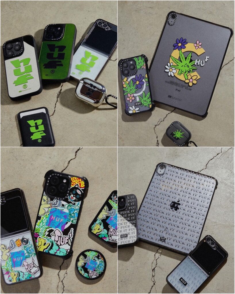 HUF × CASETiFY コラボコレクション第2弾が国内9月30日より発売開始