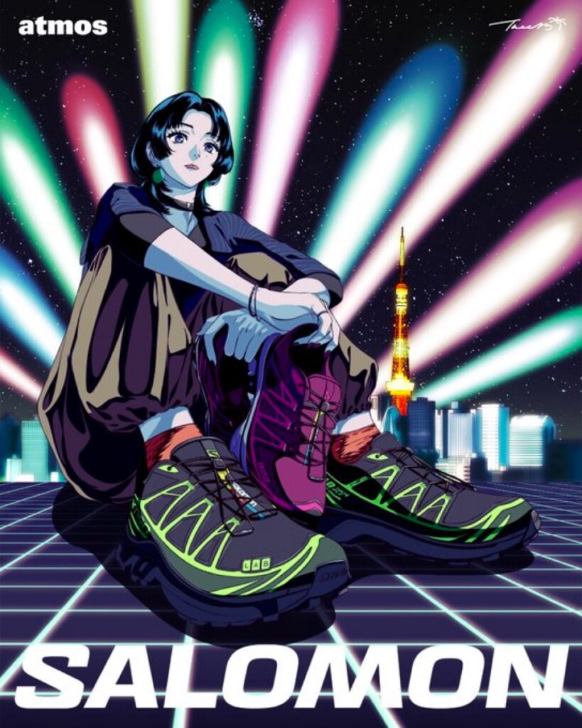 Salomon x atmos XT-6 GORE-TEX “NEON TOKYO”が国内10月25日より発売