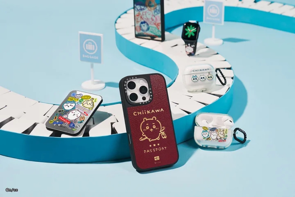 ちいかわ x CASETiFY コラボコレクションが国内12月27日／12月28日より