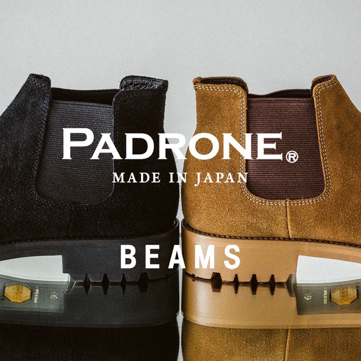 PADRONE x BEAMS 別注サイドゴアブーツが国内1月31日より発売 | UP TO DATE
