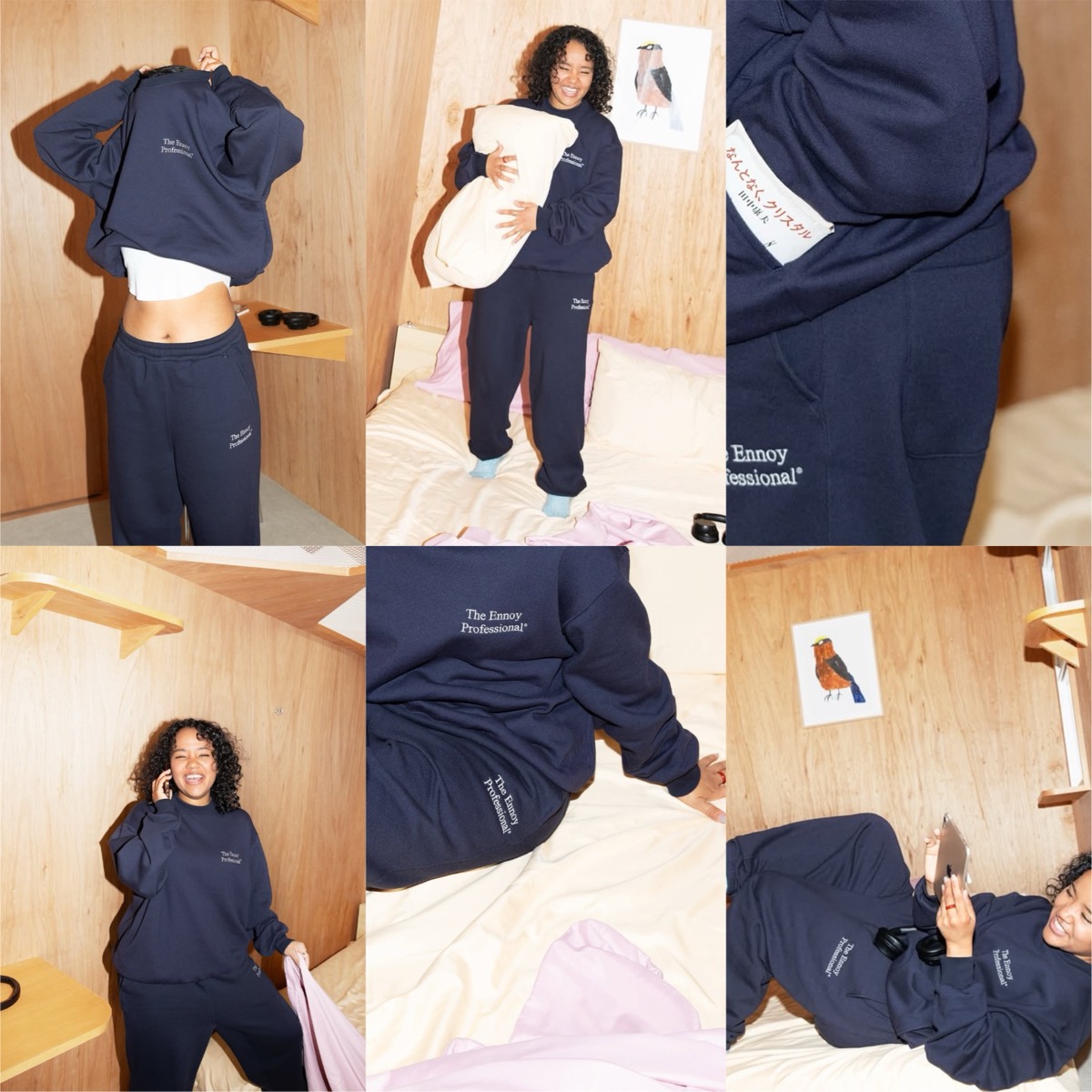 ENNOY エンノイ 22AW クルーネック スウェット L スタイリスト私物