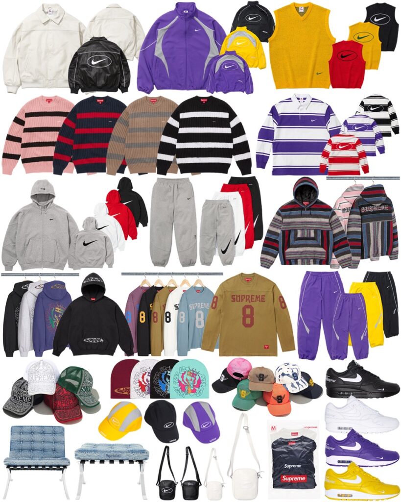 Supreme x Nike 25SS Week4 が国内3月22日に発売【全商品一覧 価格など
