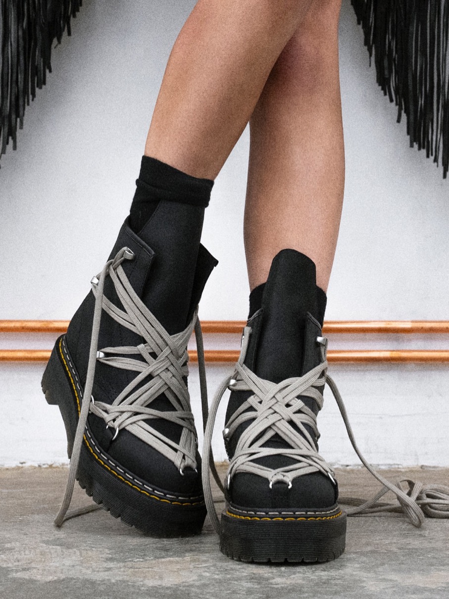 Dr.Martens x Rick Owens 25FW コラボブーツが国内10月16日／10月17日
