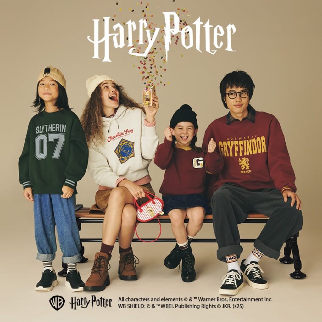 GU x Harry Potter 25FW コラボコレクションが国内11月21日より発売
