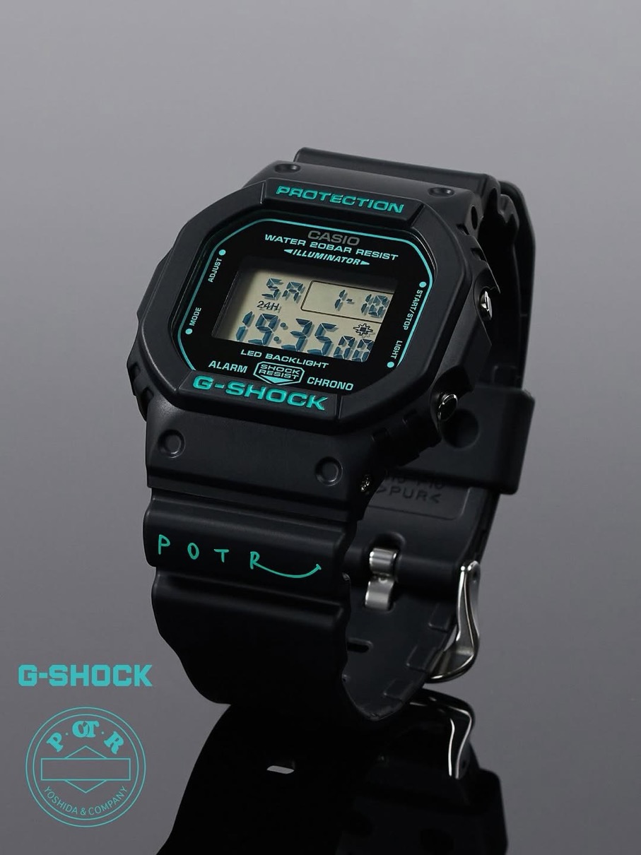 G-SHOCK x POTR コラボウォッチ『DW-5600』が国内1月10日より発売 | UP