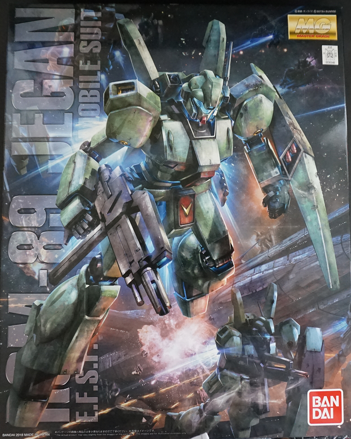 MG 1/100 ジェガン レビュー