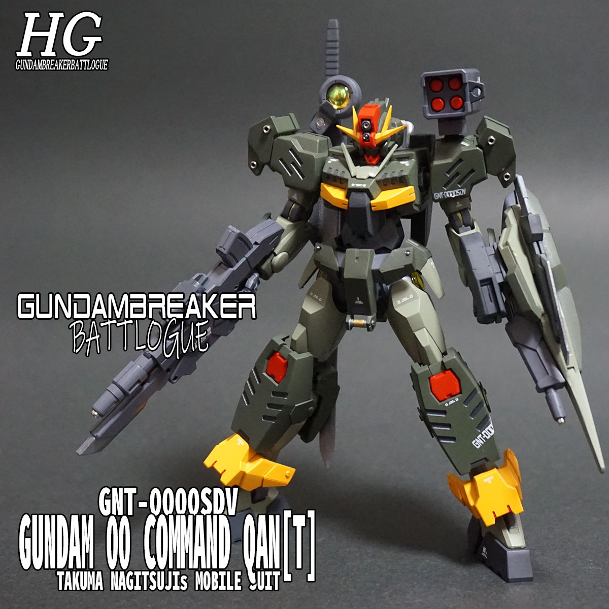 HGGBB ガンダムダブルオーコマンドクアンタ 完成！！