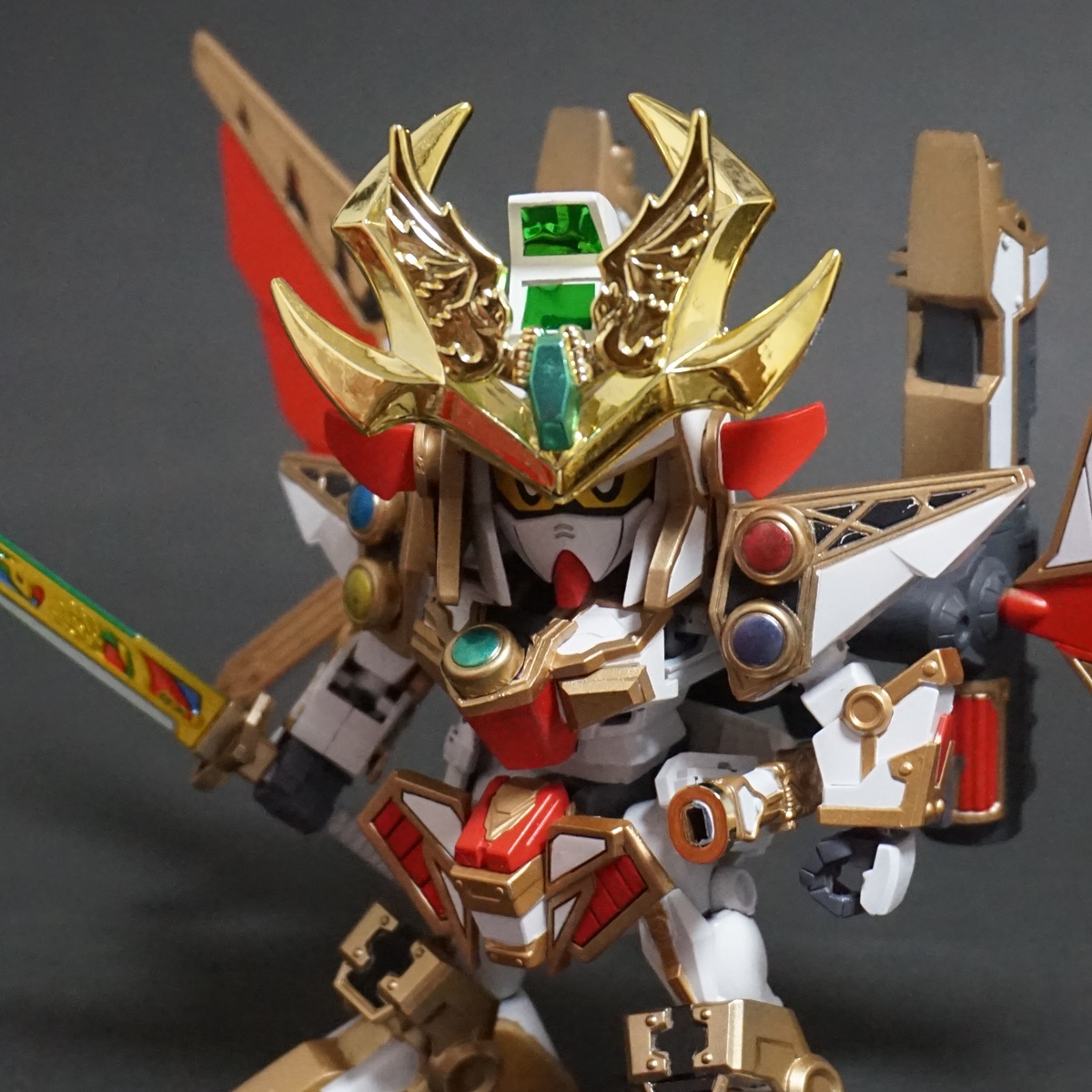 SDガンダム ワールドヒーローズ 三代目頑駄無大将軍 完成！！