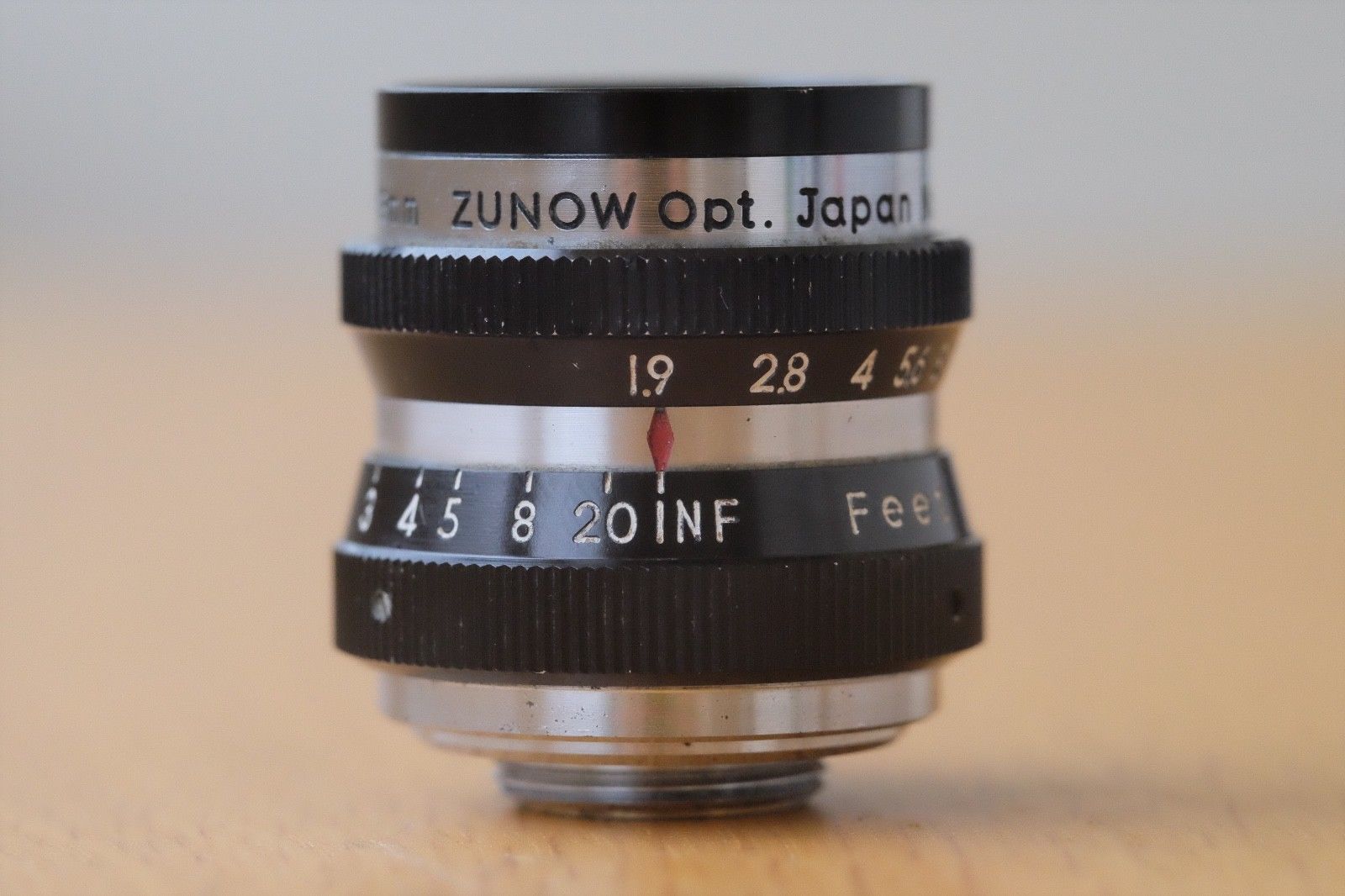 ZUNOW Cine 1.9/13 ZUNOW Opt. Japan D-mount uralseller.com