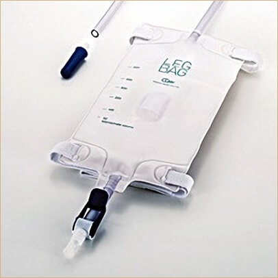 クリニーレッグバッグ NS（非滅菌） | 男性の尿器 コンドーム