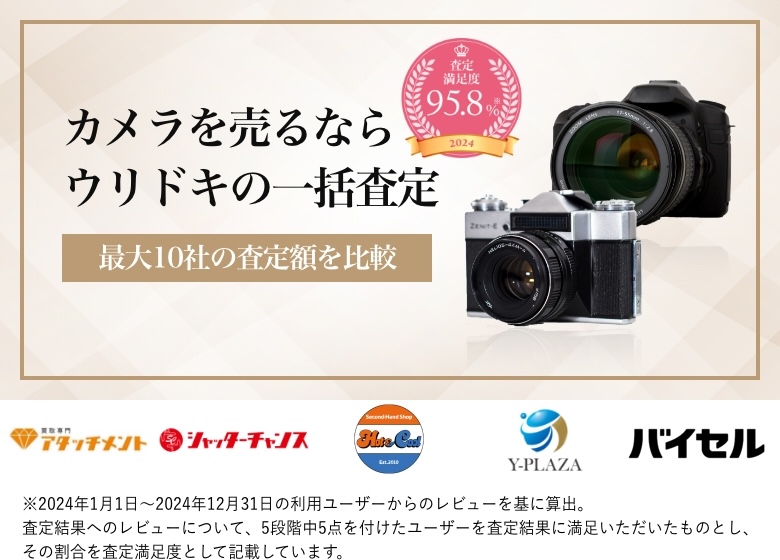 カメラ・レンズ買取｜ウリドキ