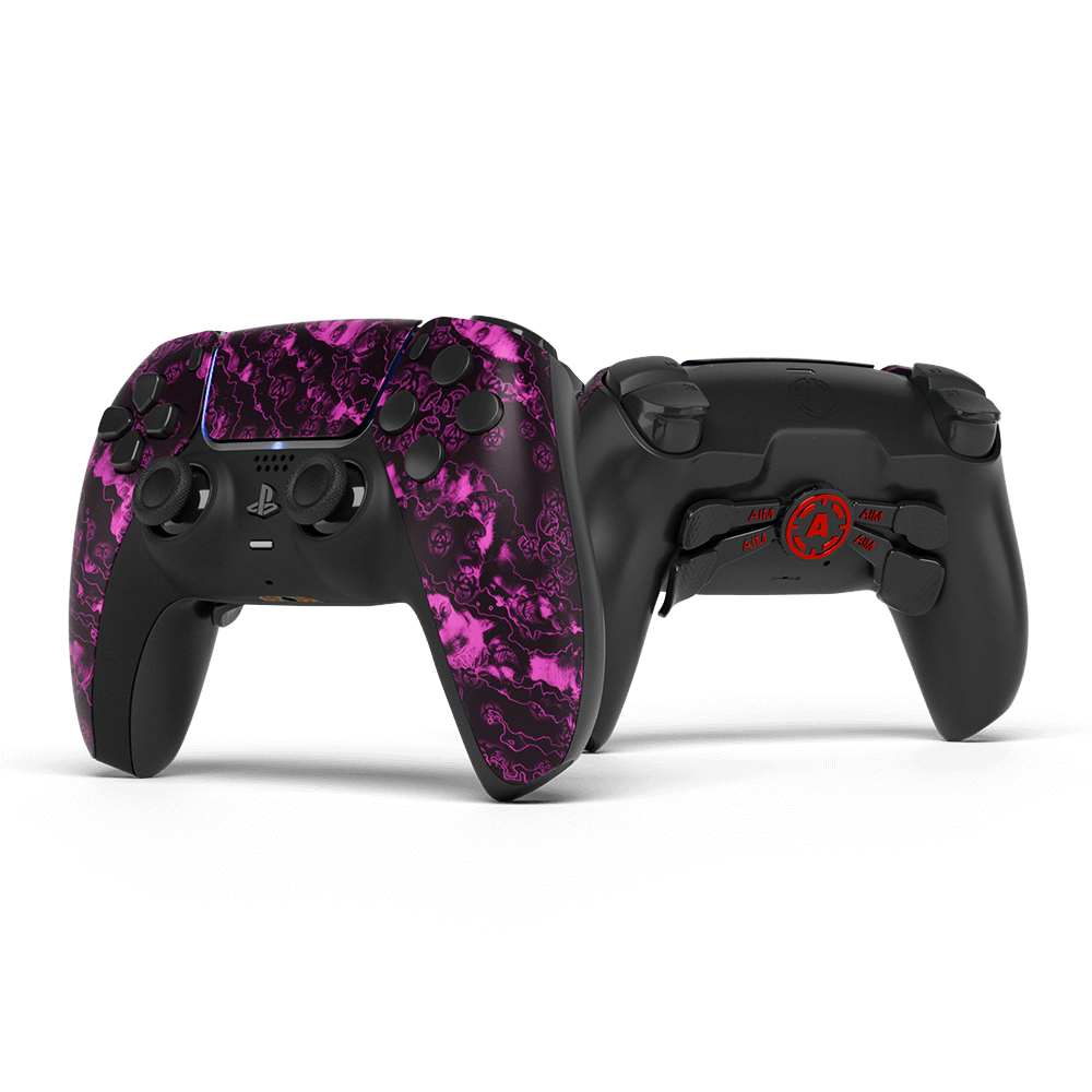 Reaper Z Pink Outlet PS5 Aim Controller - Aimcontrollers