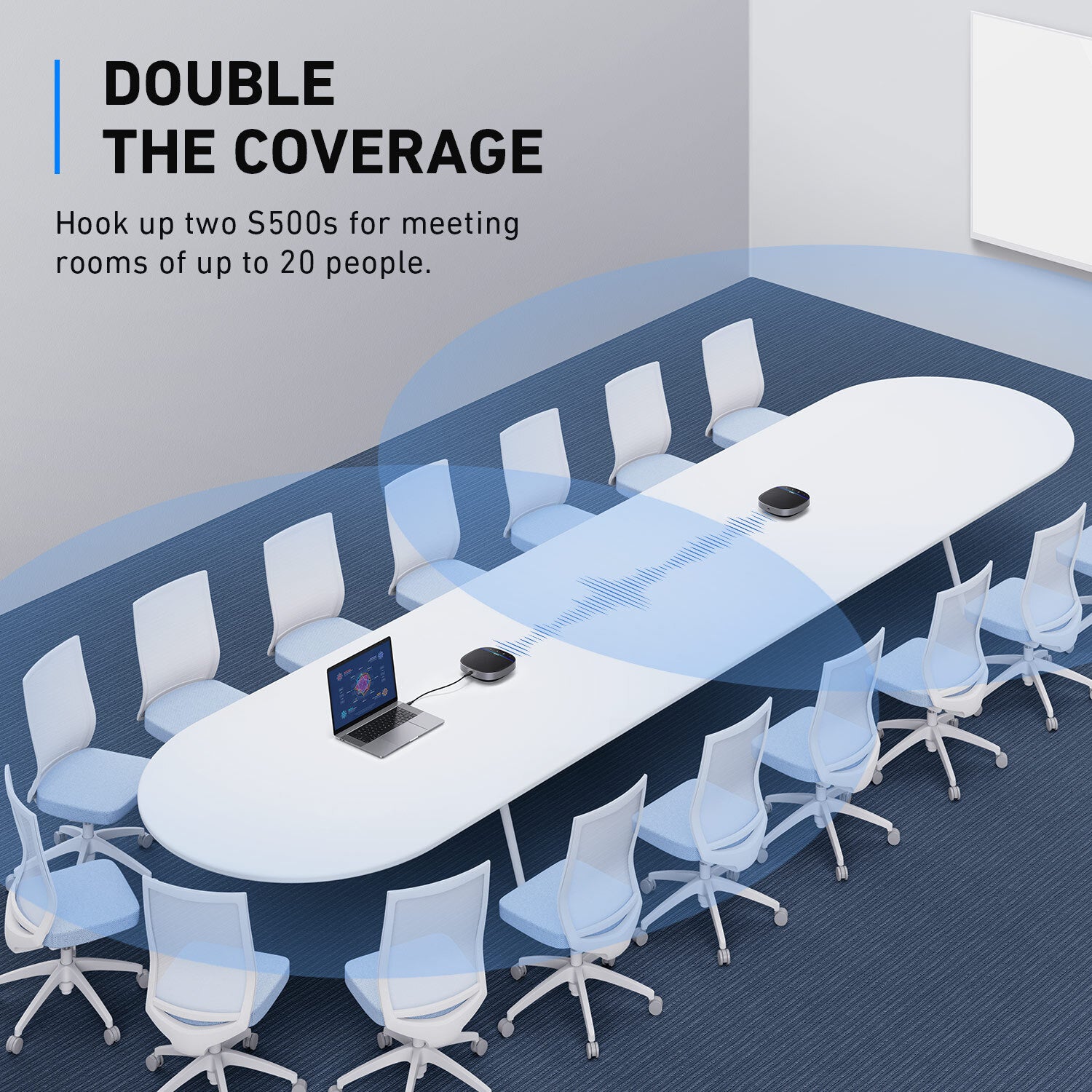 AnkerWork PowerConf S500 | Conference Room Speakerphone