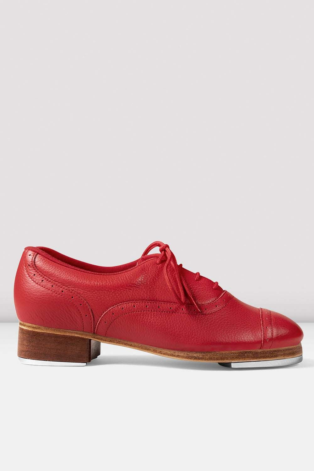 Ladies Jason Samuels Smith Pebble Leather Tap Shoes, Red – BLOCH