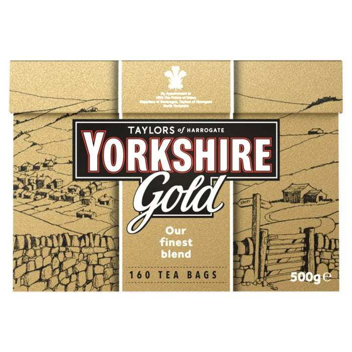 Yorkshire Gold Teabags 160 per pack | British Online | British