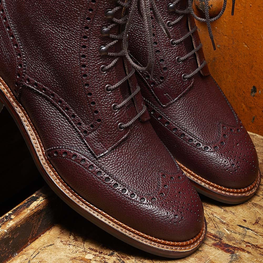 Islay Dark Brown Scotch Grain | Crockett & Jones – Crockett & Jones US