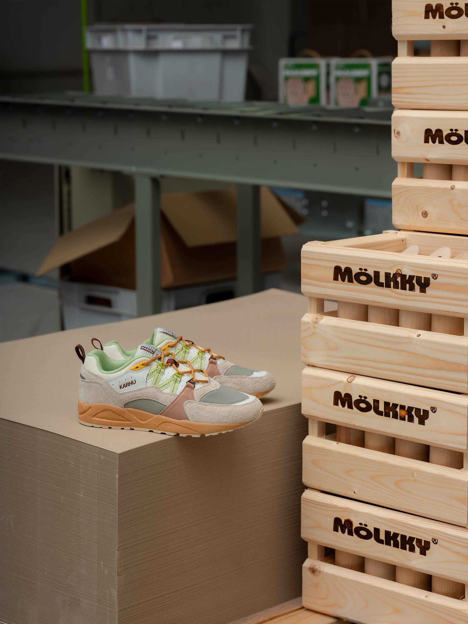 Karhu x Mölkky® Fusion 2.0 – Turtledove / Shadow Lime – Karhu US