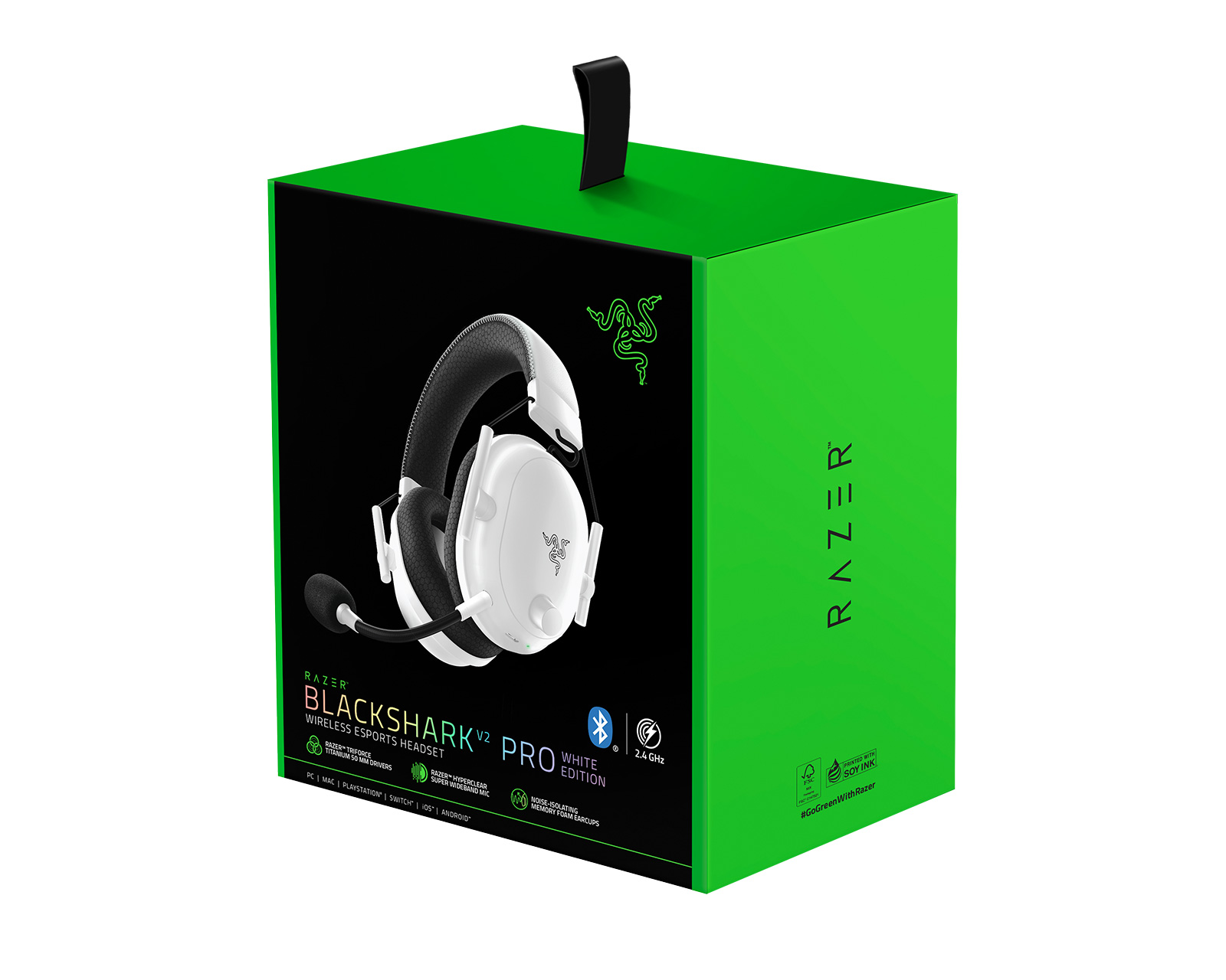 Razer BlackShark V2 Pro (2023) Wireless Gaming Headset - White