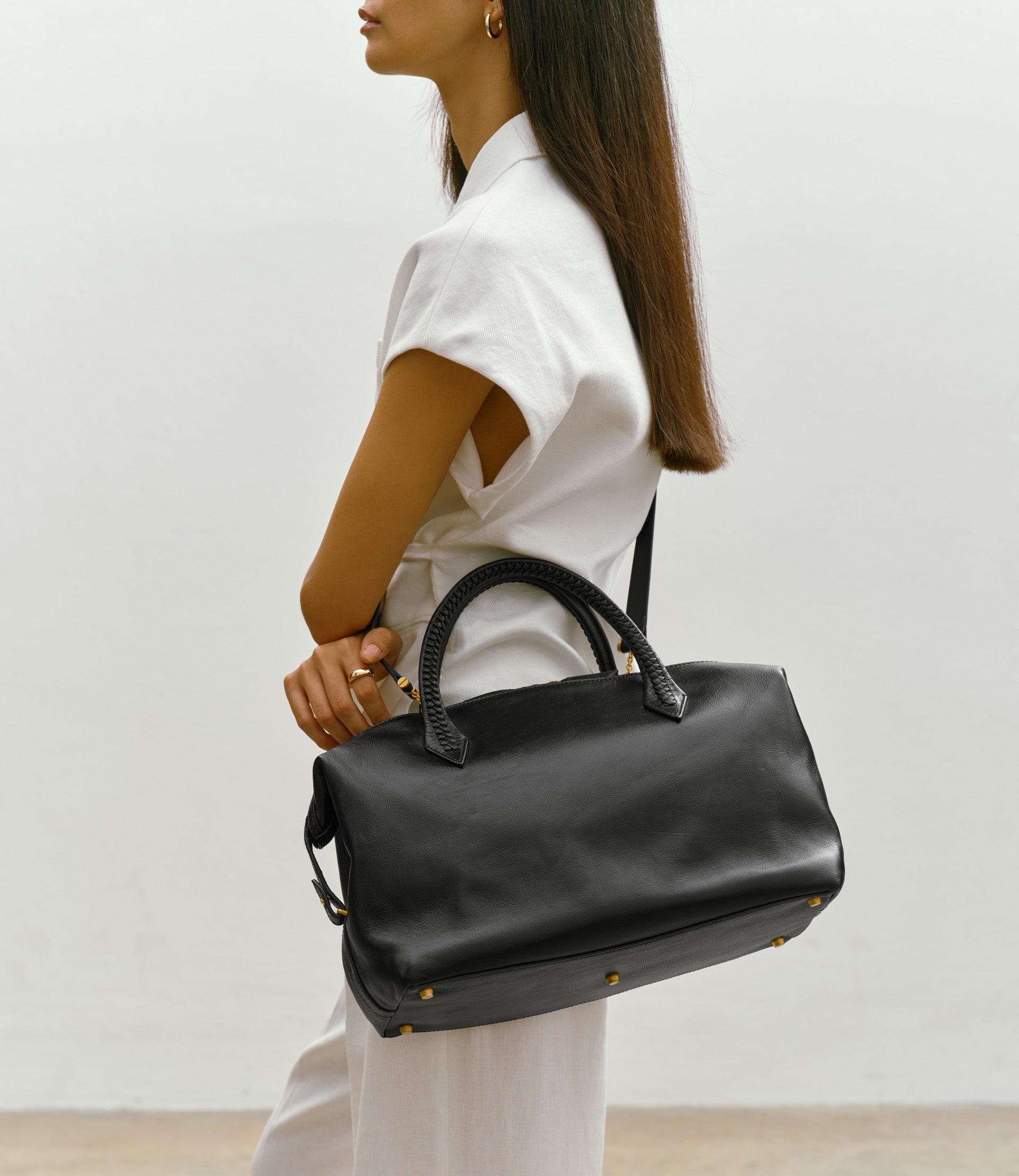 Vérité City Elvis Buffalo Leather Black | Métier US