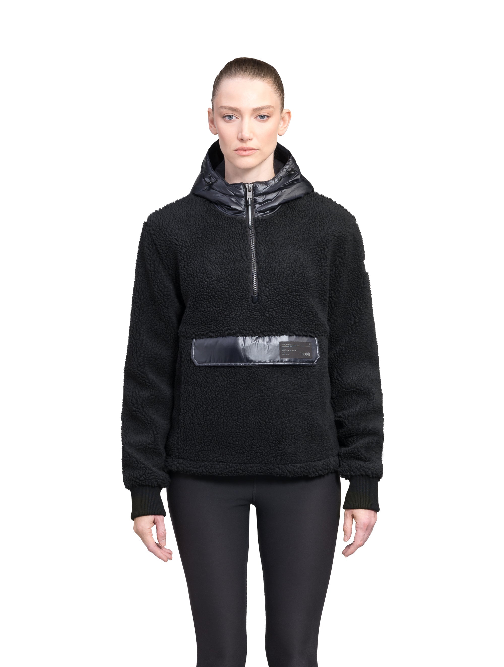 Roche Women's Hybrid Berber Pullover Hoodie – Nobis - US