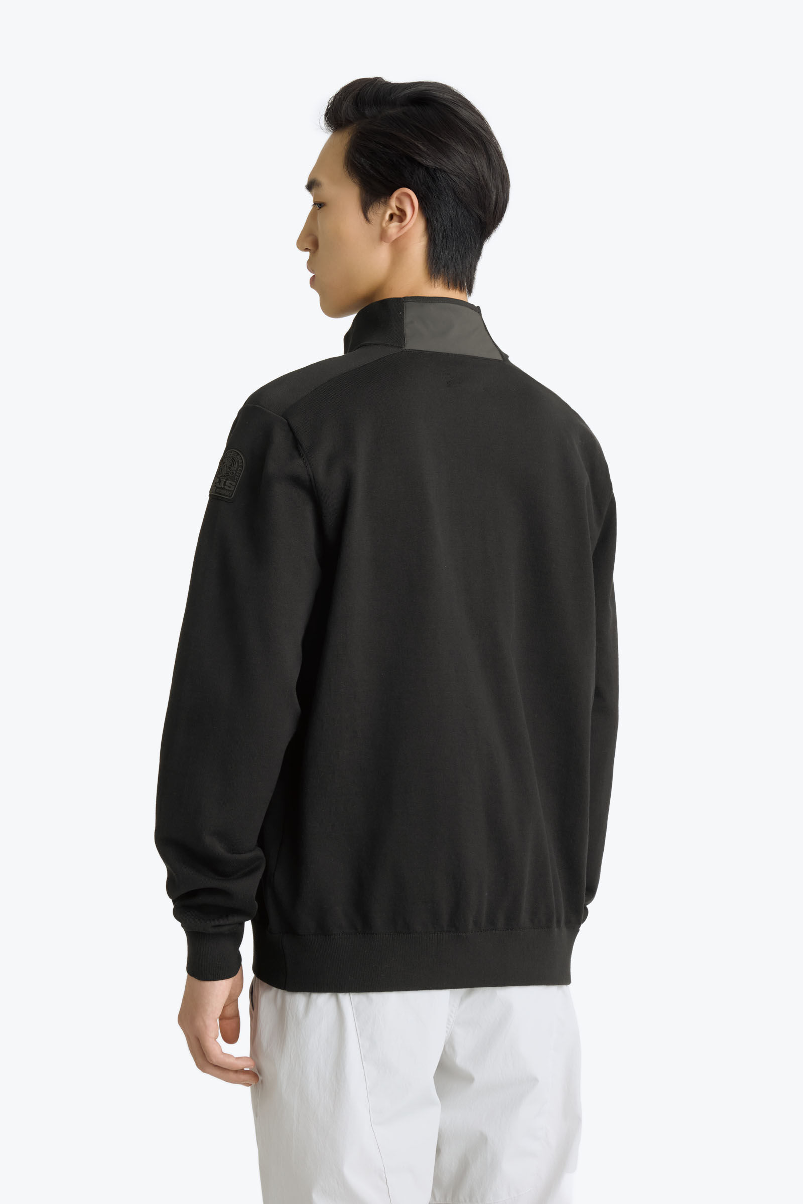 SHETLAND - FULL-ZIP CARDIGAN BLACK | Parajumpers®