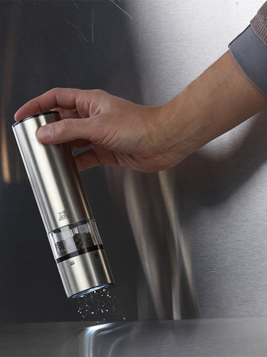Elis sense Electric pepper mill in stainless steel u'select 20 cm