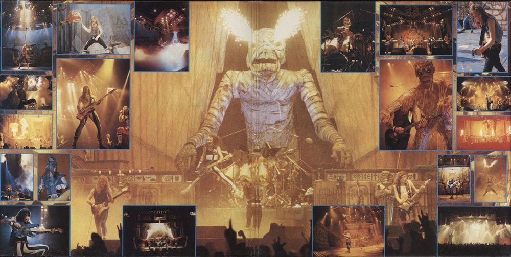 Iron Maiden Live After Death + Booklet & Merch Insert - EX UK 2-LP