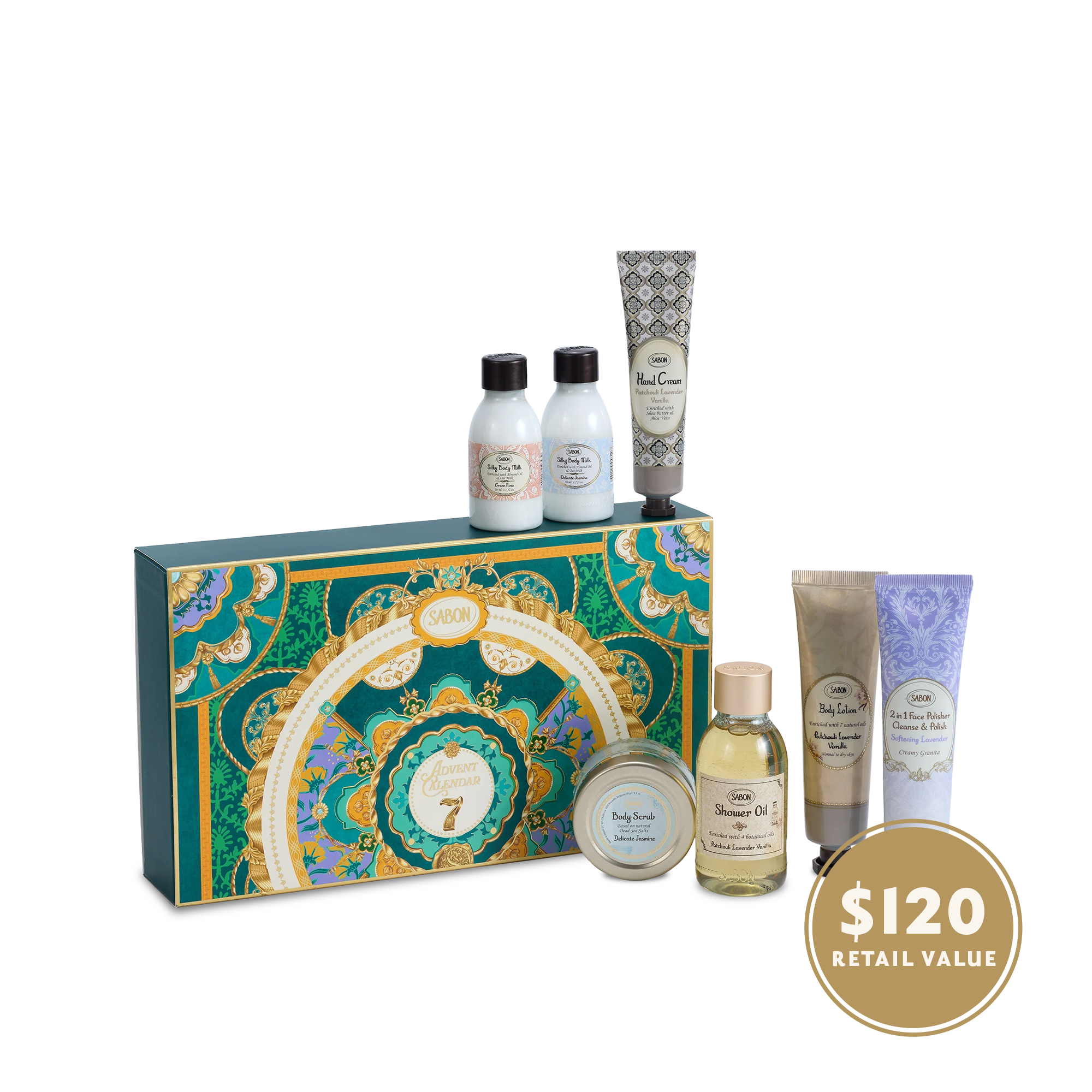 ボディクリーム SABON ADVENT CALENDAR 24 24-Day Advent Calendar – SABON
