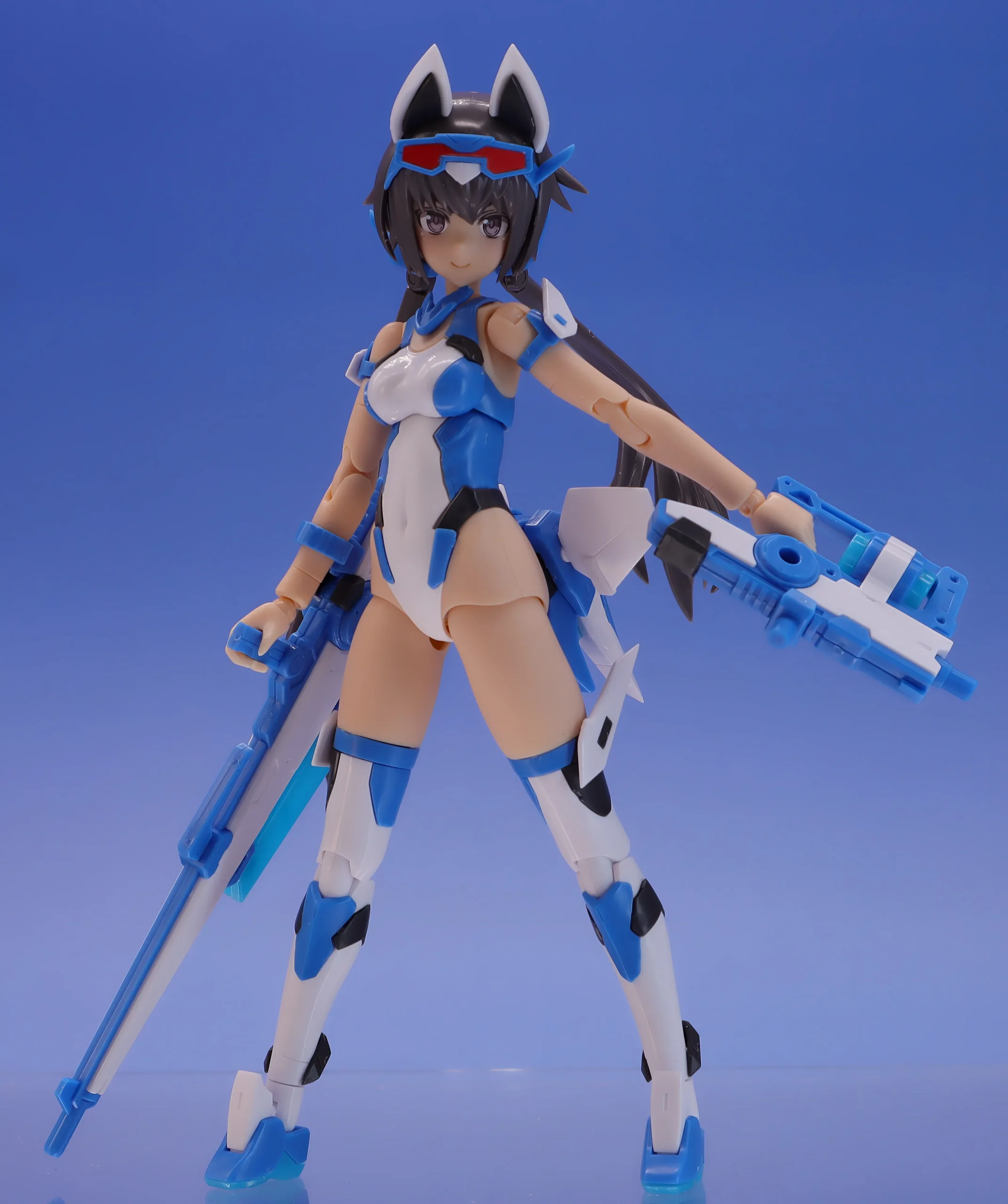 フレームアームズ・ガール スティレット Swimsuit (ブルーインパルス
