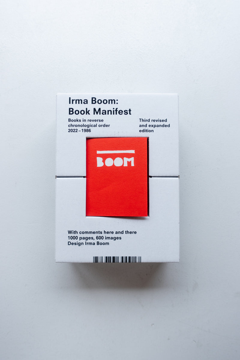 Book Manifest / Irma Boom - Utrecht