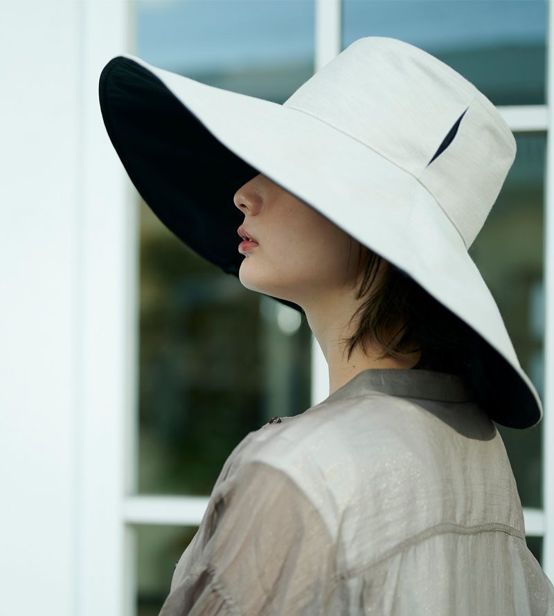 100％完全遮光帽子「ナチュラル・ワイドハット」～スタッフコラム